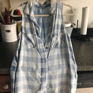 Kenneth Cole Reaction large gingham button-down
